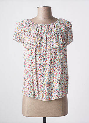 Top alb QUATTRO femeie