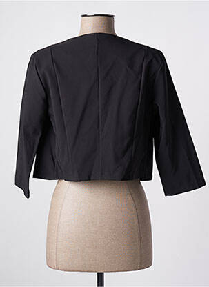 Bolero efect material satinat negru QUATTRO femeie