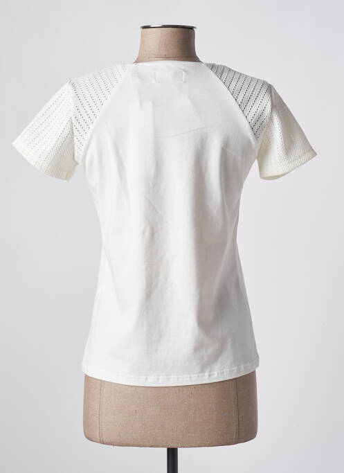 Top alb QUATTRO femeie