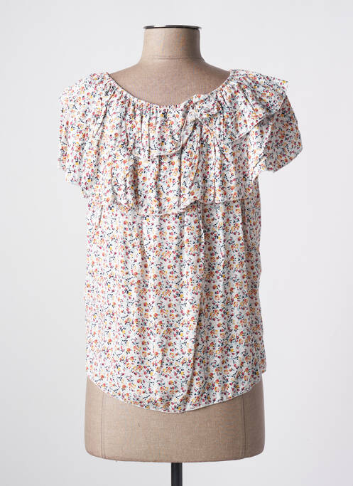 Top alb QUATTRO femeie