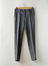 Pantalon slim țesătură melanj mărime normală gri HUGO BOSS bărbat