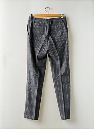 Pantalon slim țesătură melanj mărime normală gri HUGO BOSS bărbat