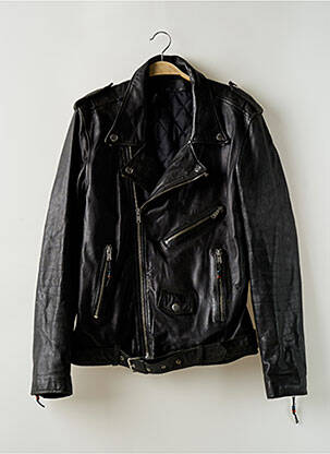 Geacă din piele negru BLK DNM bărbat