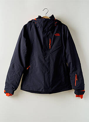 Parka mansete cu margini elastice cu glugă albastru THE NORTH FACE bărbat
