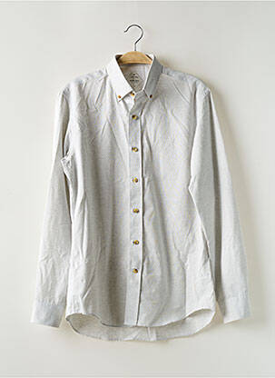 Cămașă cu mâneci lungi gri LE CHEMISEUR bărbat