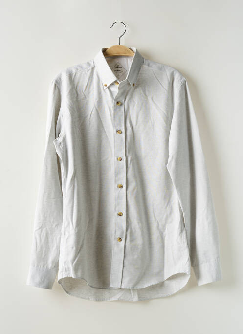 Cămașă cu mâneci lungi gri LE CHEMISEUR bărbat