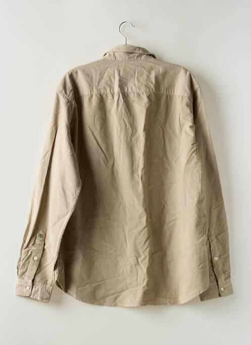 Cămașă cu mâneci lungi bej FIGARET bărbat