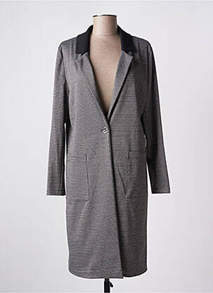 Palton lung gri QUATTRO femeie