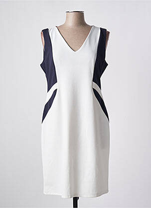 Rochie midi alb QUATTRO femeie