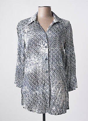 Tunică mâneci lungi albastru QUATTRO femeie