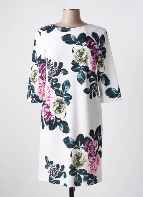 Rochie midi alb QUATTRO femeie