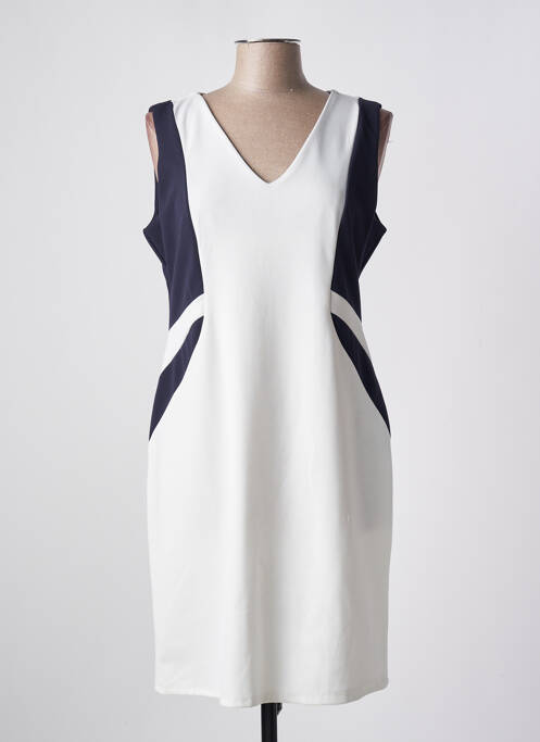 Rochie midi alb QUATTRO femeie