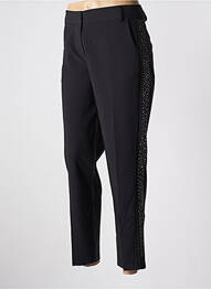 Pantalon drept elasticitate mărime normală negru QUATTRO femme
