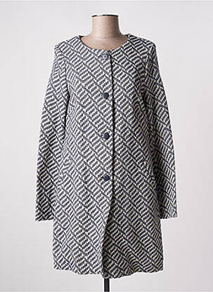 Palton lung albastru C.MISSARO femeie