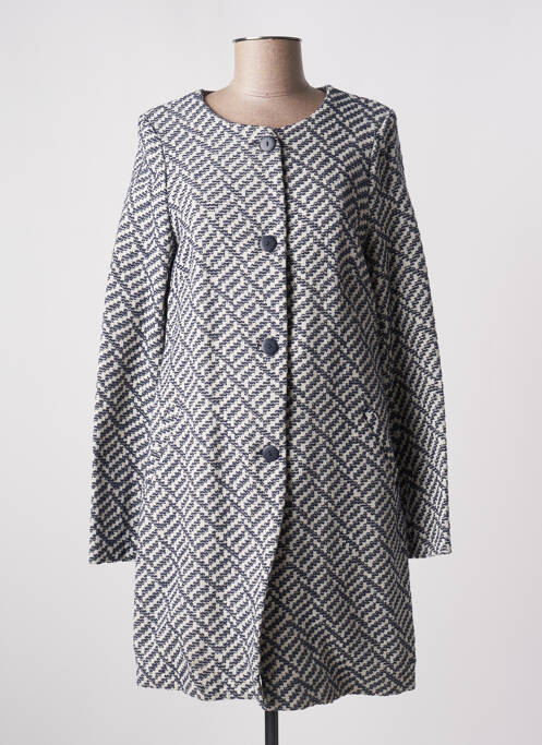 Palton lung albastru C.MISSARO femeie