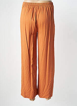 Pantalon 7/8 talie înaltă talie înaltă portocalie QUATTRO femeie
