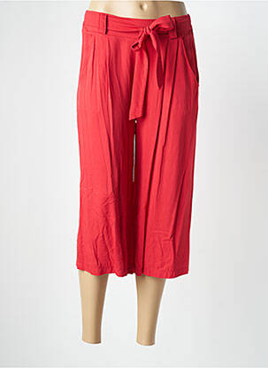 Pantalon trei sferturi roșu QUATTRO femeie