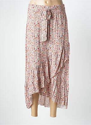 Fustă lungă roz QUATTRO femeie