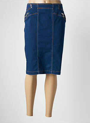 Fustă midi albastru QUATTRO femeie