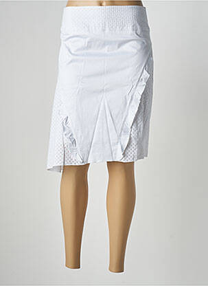 Fustă midi alb QUATTRO femeie