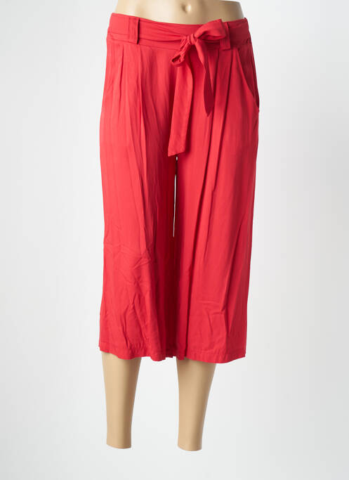 Pantalon trei sferturi roșu QUATTRO femeie