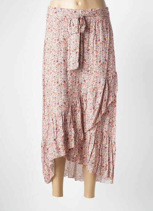 Fustă lungă roz QUATTRO femeie