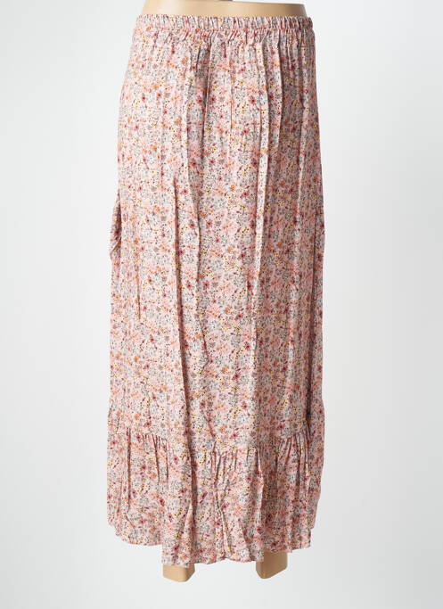 Fustă lungă roz QUATTRO femeie