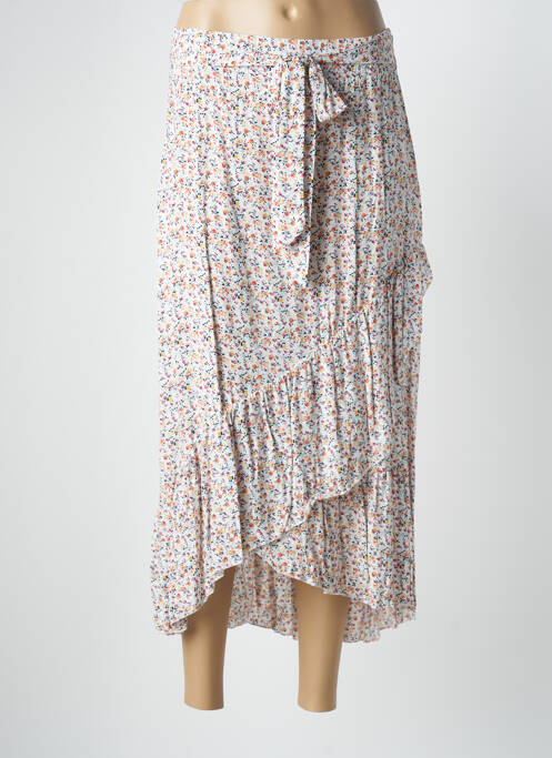 Fustă lungă alb QUATTRO femeie