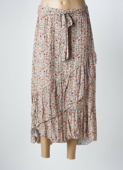 Fustă lungă roz QUATTRO femeie