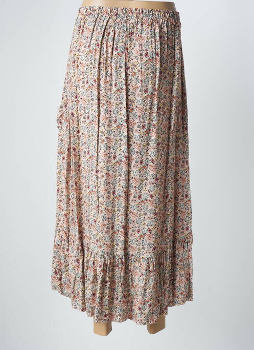 Fustă lungă roz QUATTRO femeie