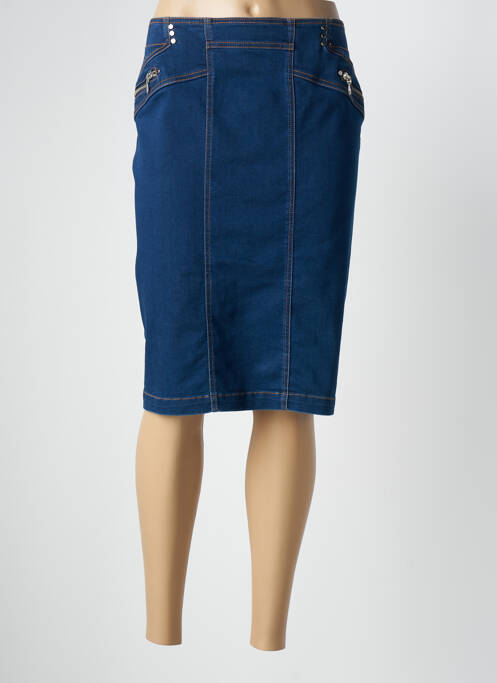 Fustă midi albastru QUATTRO femeie