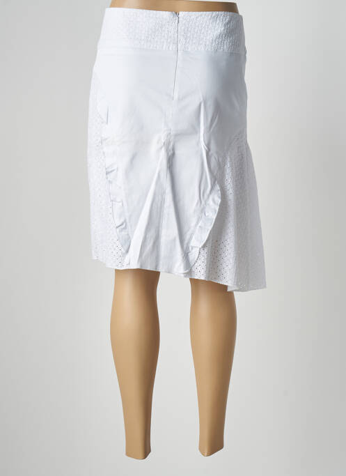 Fustă midi alb QUATTRO femeie