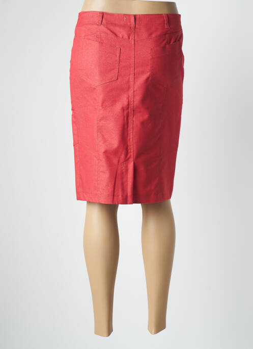 Fustă midi roșu QUATTRO femeie