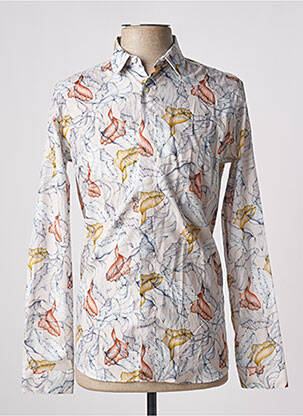 Cămașă cu mâneci lungi bej OLIVIER STRELLI bărbat