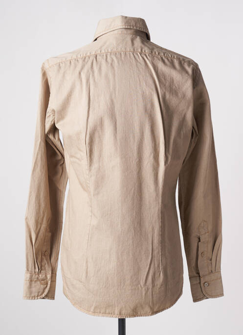 Cămașă cu mâneci lungi bej BAGUTTA bărbat