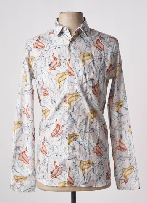 Cămașă cu mâneci lungi bej OLIVIER STRELLI bărbat