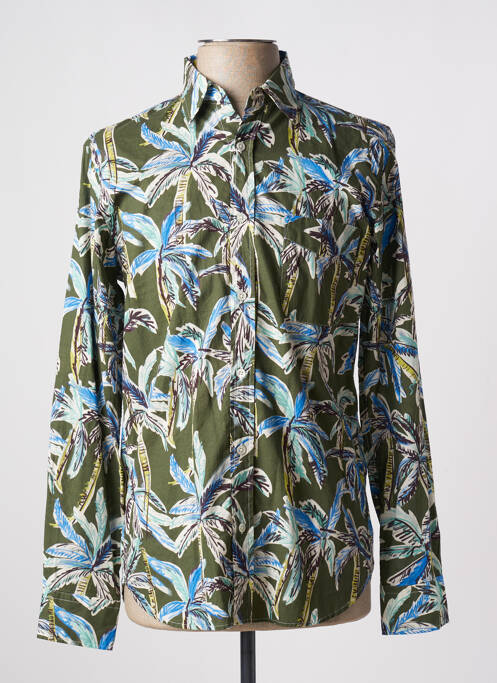 Cămașă cu mâneci lungi verde HARTFORD bărbat