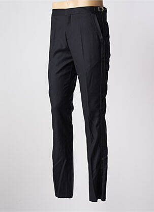 Pantalon slim talie cu cleme mărime normală negru PAUL SMITH bărbat