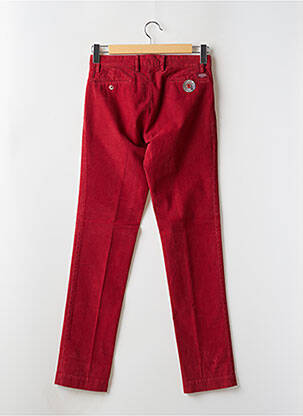 Pantalon slim țesătură catifea mărime normală roșu MASON'S bărbat
