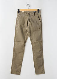 Pantalon chino elasticitate mărime normală verde IMPAQT homme