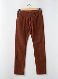 Pantalon slim elasticitate mărime normală maro ATELIER NOTIFY bărbat