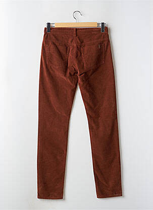 Pantalon slim țesătură catifea mărime normală maro ATELIER NOTIFY bărbat