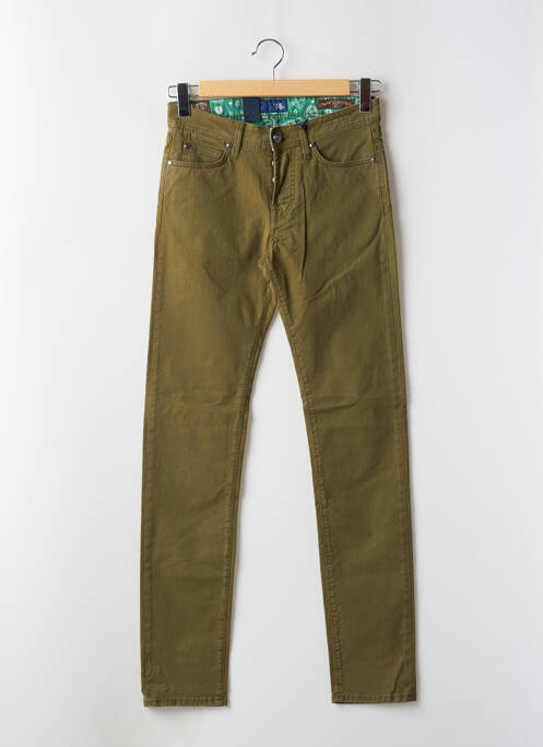 Pantalon slim verde ROY ROGERS bărbat