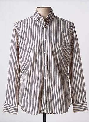 Cămașă cu mâneci lungi bej BAGUTTA bărbat