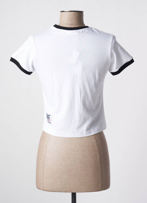 Top alb EUDOXIE femeie