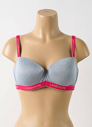 Sutien efect material satinat top sutien modelat gri MARIE JO femeie