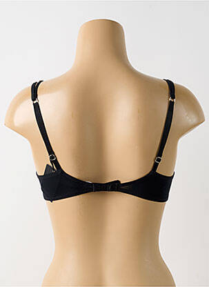 Sutien efect material satinat sutien cupe întregi cu decolteu înalt negru MARIE JO femeie