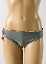 Chiloți de baie efect material satinat chiloți verde MARIE JO femme