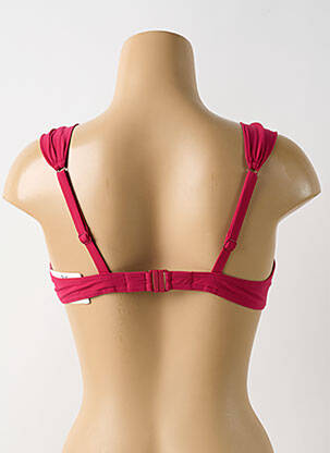 Sutien de costum de baie elasticitate sutien balconet cu decolteu înalt roz SIMONE PERELE femeie