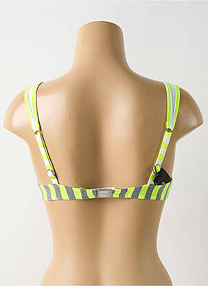 Sutien de costum de baie elasticitate sutien balconet cu decolteu înalt galben ANDRES SARDA femeie